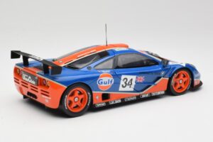 McLaren F1 GTR #34 Gulf Racing 1996 UT Models 1:18 39621 Pressofusione — immagine 3 di 8