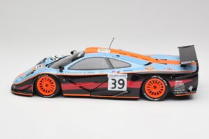 McLaren F1 GTR #39 R. Bellm / A. Gilbert-Scott 24 Hours of Le Mans 1997 Minichamps 1:18 530133739 Pressofusione — immagine 4 di 8