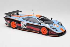 McLaren F1 GTR #39 R. Bellm / A. Gilbert-Scott 24 Hours of Le Mans 1997 Minichamps 1:18 530133739 Pressofusione — immagine 6 di 8