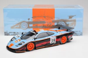 McLaren F1 GTR #39 R. Bellm / A. Gilbert-Scott 24 Hours of Le Mans 1997 Minichamps 1:18 530133739 Pressofusione — immagine 8 di 8