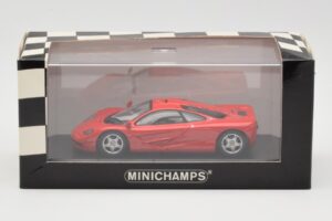 McLaren F1 Rosso Minichamps 1:43 433133438 Pressofusione — immagine 4 di 4