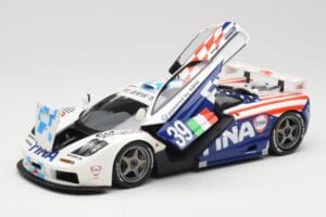 McLaren F1 GTR Team Bigazzi #39 N. Piquet / A. Cecotto / D. Sullivan 24 Hours of Le Mans 1996 Minichamps 1:18 530133639 Press — immagine 2 di 8