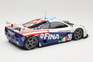 McLaren F1 GTR Team Bigazzi #39 N. Piquet / A. Cecotto / D. Sullivan 24 Hours of Le Mans 1996 Minichamps 1:18 530133639 Press — immagine 3 di 8