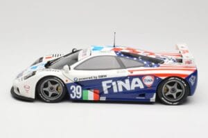 McLaren F1 GTR Team Bigazzi #39 N. Piquet / A. Cecotto / D. Sullivan 24 Hours of Le Mans 1996 Minichamps 1:18 530133639 Press — immagine 4 di 8
