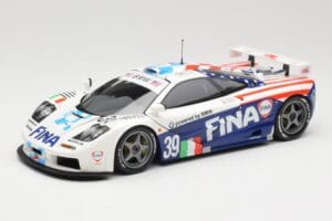 McLaren F1 GTR Team Bigazzi #39 N. Piquet / A. Cecotto / D. Sullivan 24 Hours of Le Mans 1996 Minichamps 1:18 530133639 Press