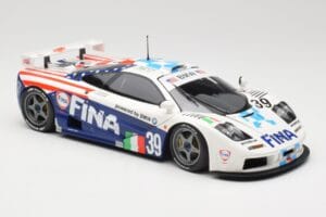 McLaren F1 GTR Team Bigazzi #39 N. Piquet / A. Cecotto / D. Sullivan 24 Hours of Le Mans 1996 Minichamps 1:18 530133639 Press — immagine 6 di 8
