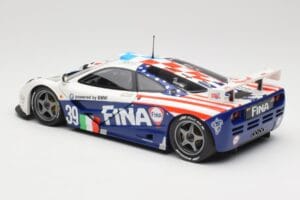 McLaren F1 GTR Team Bigazzi #39 N. Piquet / A. Cecotto / D. Sullivan 24 Hours of Le Mans 1996 Minichamps 1:18 530133639 Press — immagine 7 di 8