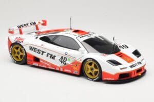 McLaren F1 GTR West Competition #49 J. Nielsen / J. Mass / T. Bscher 24 Hours of Le Mans 1995 Minichamps 1:18 530133549 Press — immagine 6 di 8