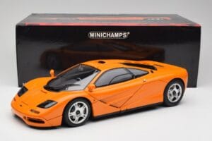 McLaren F1 Arancione Minichamps 1:12 530133131 Pressofusione — immagine 9 di 9