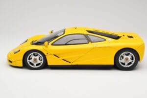 McLaren F1 Giallo Minichamps 1:12 530133121 Pressofusione — immagine 5 di 9