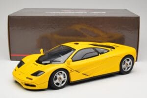 McLaren F1 Giallo Minichamps 1:12 530133121 Pressofusione — immagine 9 di 9