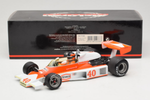 McLaren M23 Ford #40 G. Villeneuve British GP 1977 Minichamps 1:18 530771840 Pressofusione — immagine 7 di 7
