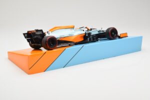 McLaren MCL35M #4 L. Norris 3rd Place Monaco GP 2021 Minichamps 1:18 533212402 Pressofusione — immagine 3 di 6