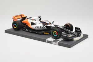 McLaren MCL60 #81 O. Piastri Monaco GP 2023 Minichamps 1:18 537232581 Pressofusione — immagine 4 di 6