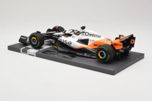 McLaren MCL60 #81 O. Piastri Monaco GP 2023 Minichamps 1:18 537232581 Pressofusione — immagine 5 di 6