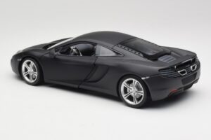 McLaren MP4-12C Matt Satellite Grigio Minichamps 1:18 110133024 Pressofusione — immagine 7 di 8