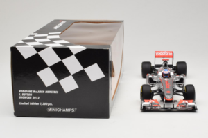 McLaren MP4-27 Mercedes #3 J. Button Vodafone McLaren Showcar F1 2012 Minichamps 1:18 530121873 Pressofusione — immagine 7 di 7