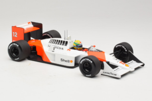 McLaren MP4/4 Honda #12 A. Senna Marlboro McLaren F1 World Champion 1988 Minichamps 1:18 540881812 Pressofusione — immagine 4 di 7