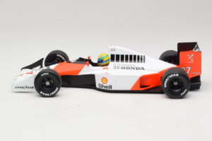 McLaren MP4/5B Honda #27 A. Senna Marlboro McLaren F1 World Champion 1990 Minichamps 1:18 540901827 Pressofusione — immagine 3 di 7