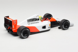 McLaren MP4/6 Honda #1 A. Senna Marlboro McLaren F1 World Champion 1991 Minichamps 1:18 540911801 Pressofusione — immagine 2 di 7