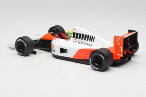 McLaren MP4/6 Honda #1 A. Senna Marlboro McLaren F1 World Champion 1991 Minichamps 1:18 540911801 Pressofusione — immagine 5 di 7