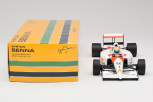 McLaren MP4/6 Honda #1 A. Senna Marlboro McLaren F1 World Champion 1991 Minichamps 1:18 540911801 Pressofusione — immagine 6 di 7