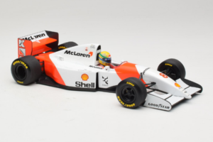 McLaren MP4/8 Ford #8 A. Senna Marlboro McLaren 1993 Minichamps 1:18 540931808 Pressofusione — immagine 4 di 7
