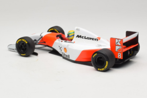 McLaren MP4/8 Ford #8 A. Senna Marlboro McLaren 1993 Minichamps 1:18 540931808 Pressofusione — immagine 5 di 7