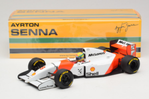McLaren MP4/8 Ford #8 A. Senna Marlboro McLaren 1993 Minichamps 1:18 540931808 Pressofusione — immagine 7 di 7