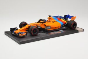 McLaren MCL33 Renault #14 F. Alonso Last F1 Race Abu Dhabi GP 2018 Minichamps 1:18 537183914 Pressofusione — immagine 2 di 6