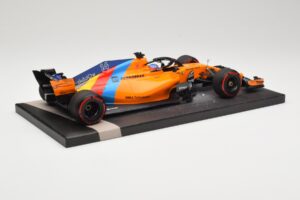 McLaren MCL33 Renault #14 F. Alonso Last F1 Race Abu Dhabi GP 2018 Minichamps 1:18 537183914 Pressofusione — immagine 3 di 6