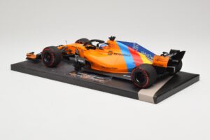 McLaren MCL33 Renault #14 F. Alonso Last F1 Race Abu Dhabi GP 2018 Minichamps 1:18 537183914 Pressofusione — immagine 5 di 6