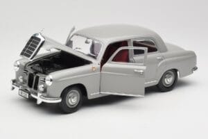 Mercedes 180 W120 Ponton Graphite Grey Revell 1:18 08974 Pressofusione — immagine 2 di 8