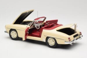 Mercedes 190 SL W121 Beige Minichamps 1:18 103037034 Pressofusione — immagine 5 di 8