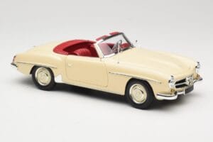 Mercedes 190 SL W121 Beige Minichamps 1:18 103037034 Pressofusione — immagine 6 di 8
