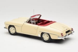 Mercedes 190 SL W121 Beige Minichamps 1:18 103037034 Pressofusione — immagine 7 di 8