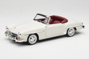Mercedes 190 SL W121 Grigio Chiaro Norev 1:18 B66040710 Pressofusione