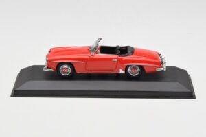Mercedes 190 SL W121 Rosso Minichamps 1:43 940033131 Pressofusione