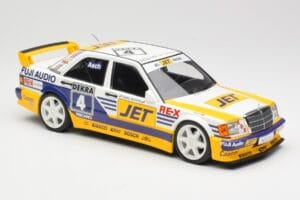 Mercedes 190E 2.5-16 EVO 1 W201 Team MS-Jet #4 R. Asch DTM 1989 Minichamps 1:18 155893604 Pressofusione — immagine 4 di 6