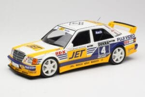Mercedes 190E 2.5-16 EVO 1 W201 Team MS-Jet #4 R. Asch DTM 1989 Minichamps 1:18 155893604 Pressofusione