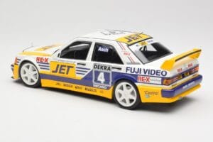 Mercedes 190E 2.5-16 EVO 1 W201 Team MS-Jet #4 R. Asch DTM 1989 Minichamps 1:18 155893604 Pressofusione — immagine 5 di 6