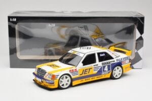 Mercedes 190E 2.5-16 EVO 1 W201 Team MS-Jet #4 R. Asch DTM 1989 Minichamps 1:18 155893604 Pressofusione — immagine 6 di 6