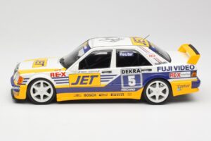 Mercedes 190E 2.5-16 EVO 1 W201 Team MS-Jet #5 M. Reuter DTM 1989 Minichamps 1:18 155893605 Pressofusione — immagine 3 di 6