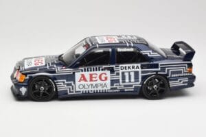 Mercedes 190E 2.5-16 EVO 1 W201 Team Snobeck #11 D. Snobeck DTM 1989 Minichamps 1:18 155893611 Pressofusione — immagine 3 di 6