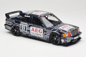 Mercedes 190E 2.5-16 EVO 1 W201 Team Snobeck #11 D. Snobeck DTM 1989 Minichamps 1:18 155893611 Pressofusione — immagine 4 di 6