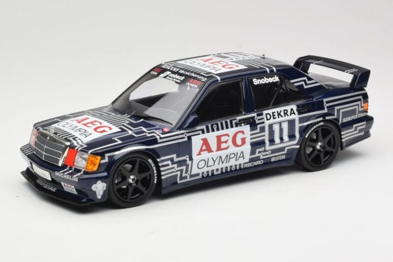 Mercedes 190E 2.5-16 EVO 1 W201 Team Snobeck #11 D. Snobeck DTM 1989 Minichamps 1:18 155893611 Pressofusione