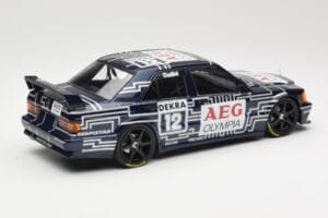 Mercedes 190E 2.5-16 EVO 1 W201 Team Snobeck #12 A. Cudini DTM 1989 Minichamps 1:18 155893612 Pressofusione — immagine 2 di 6