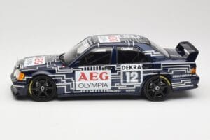 Mercedes 190E 2.5-16 EVO 1 W201 Team Snobeck #12 A. Cudini DTM 1989 Minichamps 1:18 155893612 Pressofusione — immagine 3 di 6