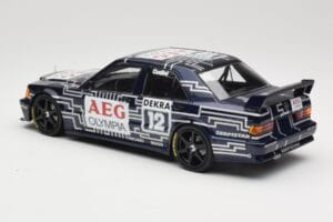 Mercedes 190E 2.5-16 EVO 1 W201 Team Snobeck #12 A. Cudini DTM 1989 Minichamps 1:18 155893612 Pressofusione — immagine 5 di 6