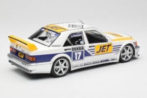 Mercedes 190E 2.5-16 EVO I W201 #17 Team MS-Jet J. van Ommen DTM 1990 Minichamps 1:18 155903617 Pressofusione — immagine 3 di 6